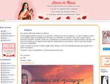 Tablet Screenshot of lluviaderosas.com